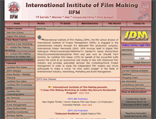 Tablet Screenshot of iifmchennai.com